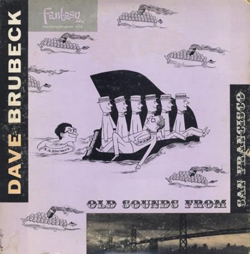 Dave Brubeck Old Sounds From San Francisco - Red Vinyl 10" vinyl single (10 inch record) US DBR10OL381989