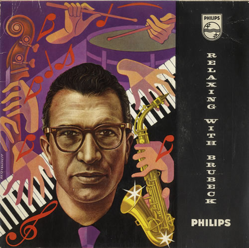 Dave Brubeck Relaxing With Brubeck 7" vinyl single (7 inch record / 45) UK DBR07RE550485