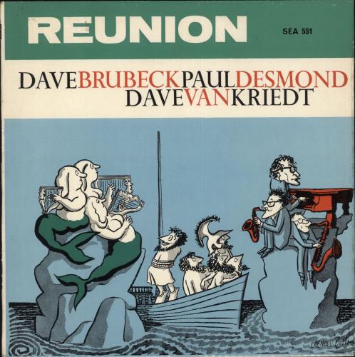Dave Brubeck Reunion vinyl LP album (LP record) UK DBRLPRE707733