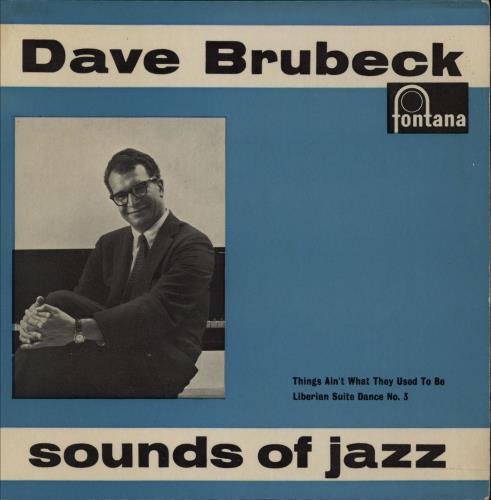 Dave Brubeck Sounds Of Jazz EP 7" vinyl single (7 inch record / 45) UK DBR07SO752452
