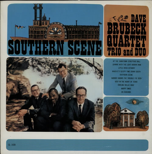 Dave Brubeck Southern Scene vinyl LP album (LP record) Japanese DBRLPSO565580