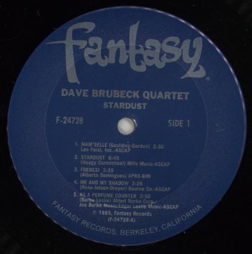 Dave Brubeck Stardust 2-LP vinyl record set (Double LP Album) US DBR2LST565577