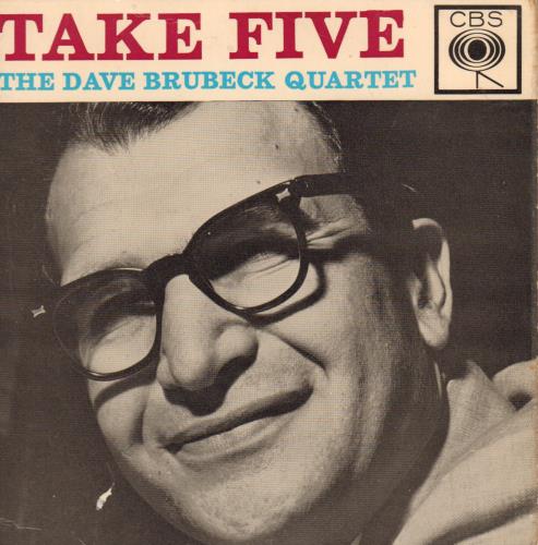 Dave Brubeck Take Five EP 7" vinyl single (7 inch record / 45) UK DBR07TA645355