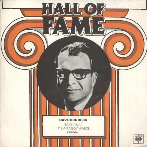 Dave Brubeck Take Five 7" vinyl single (7 inch record / 45) UK DBR07TA634622