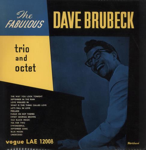 Dave Brubeck The Fabulous Dave Brubeck Trio & Octet vinyl LP album (LP record) UK DBRLPTH528028