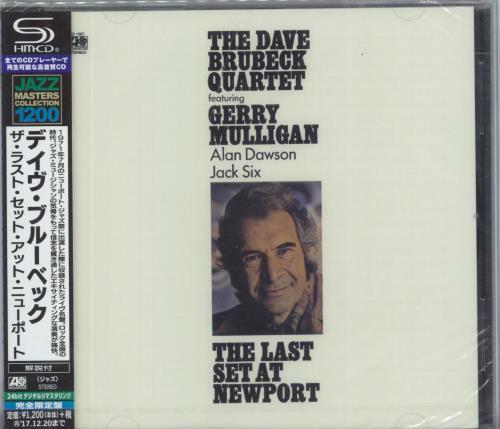 Dave Brubeck The Last Set At Newport - Sealed SHM CD Japanese DBRHMTH806774