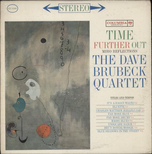 Dave Brubeck Time Further Out vinyl LP album (LP record) US DBRLPTI880705