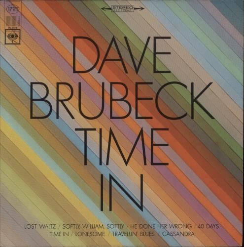 Dave Brubeck Time In vinyl LP album (LP record) US DBRLPTI880710