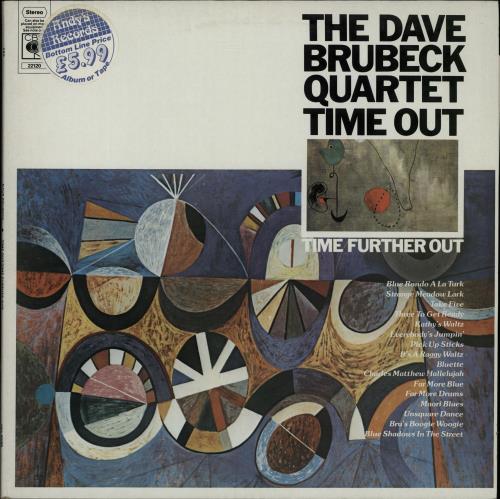 Dave Brubeck Time Out / Time Further Out 2-LP vinyl record set (Double LP Album) UK DBR2LTI469011