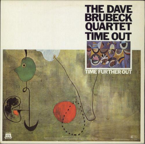 Dave Brubeck Time Out / Time Further Out 2-LP vinyl record set (Double LP Album) UK DBR2LTI802160
