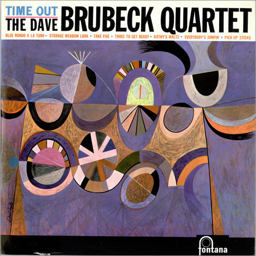 Dave Brubeck Time Out - 1st vinyl LP album (LP record) UK DBRLPTI475056