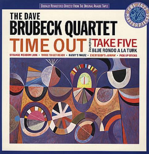 Dave Brubeck Time Out vinyl LP album (LP record) Dutch DBRLPTI297749