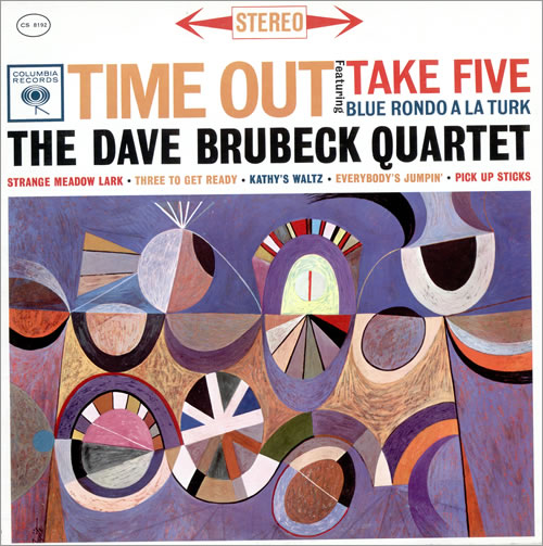 Dave Brubeck Time Out vinyl LP album (LP record) Canadian DBRLPTI479196
