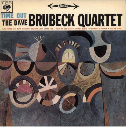 Dave Brubeck Time Out vinyl LP album (LP record) Australian DBRLPTI749807