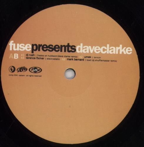 Dave Clarke Fuse Presents Dave Clarke 3-LP vinyl record set (Triple LP Album) Belgian DC13LFU856020