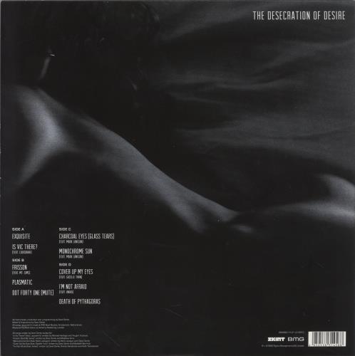 Dave Clarke The Desecration Of Desire - Oxblood Red Vinyl 2-LP vinyl record set (Double LP Album) UK DC12LTH861036