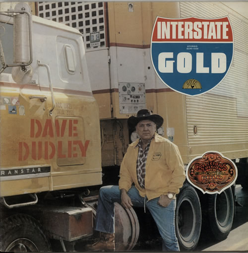 Dave Dudley Interstate Gold vinyl LP album (LP record) US 8DDLPIN640886