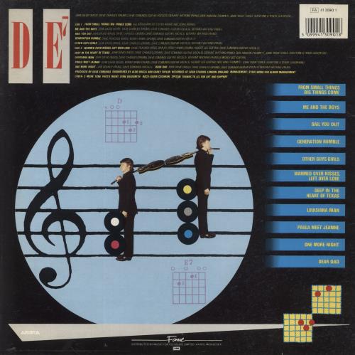 Dave Edmunds D.E. 7th vinyl LP album (LP record) UK DAELPDE858846