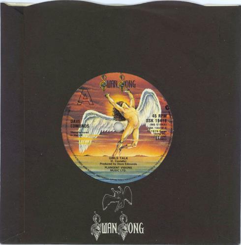 Dave Edmunds Girl's Talk 7" vinyl single (7 inch record / 45) UK DAE07GI771545