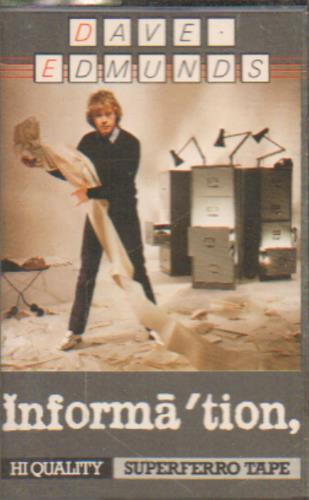 Dave Edmunds Information cassette album UK DAECLIN643613