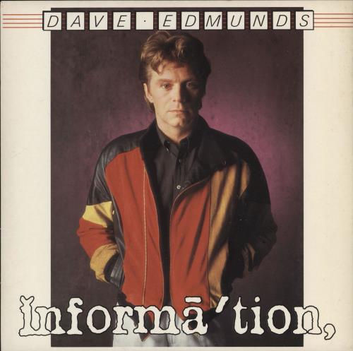 Dave Edmunds Information 7" vinyl single (7 inch record / 45) UK DAE07IN766846