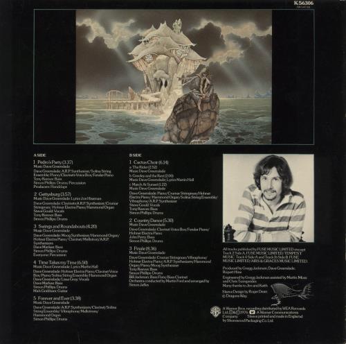 Dave Greenslade Cactus Choir vinyl LP album (LP record) UK E82LPCA870821