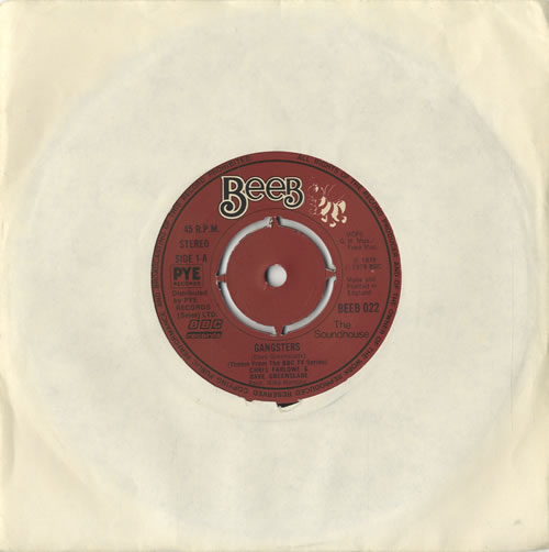 Dave Greenslade Gangsters 7" vinyl single (7 inch record / 45) UK E8207GA173566