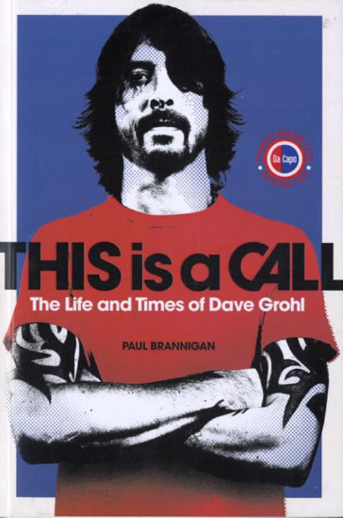 Dave Grohl This Is A Call - Advance book US DGVBKTH561284