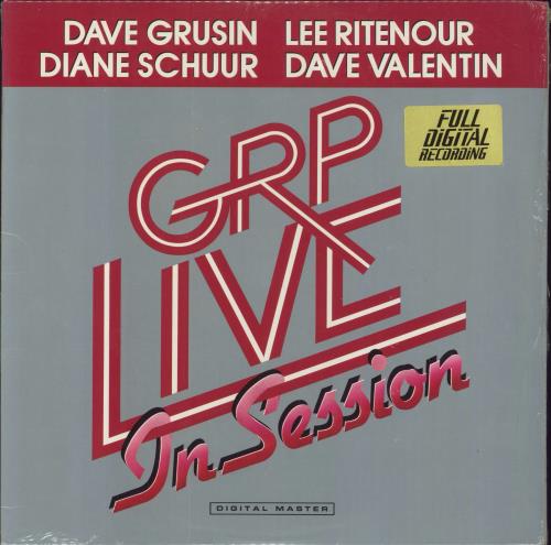 Dave Grusin GRP Live In Session vinyl LP album (LP record) US DGULPGR861820