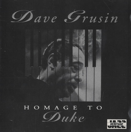 Dave Grusin Homage To Duke CD album (CDLP) US DGUCDHO490543