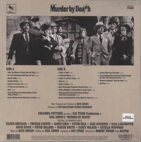 Dave Grusin Murder By Death - Sealed vinyl LP album (LP record) UK DGULPMU861916