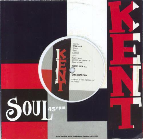 Dave Hamilton Pisces Pace 7" vinyl single (7 inch record / 45) UK 5B607PI797073