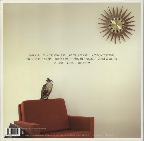 Dave Hause Devour - Clear Vinyl 2-LP vinyl record set (Double LP Album) US 4-72LDE867261