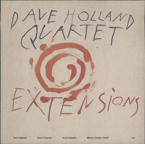 Dave Holland Extensions vinyl LP album (LP record) UK E56LPEX700256