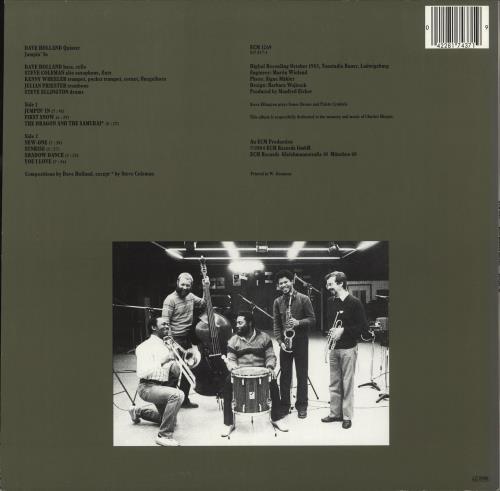 Dave Holland Jumpin' In vinyl LP album (LP record) UK E56LPJU707248