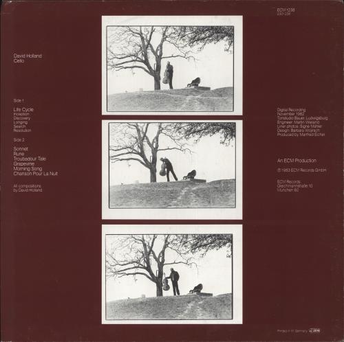 Dave Holland Life Cycle vinyl LP album (LP record) German E56LPLI707235