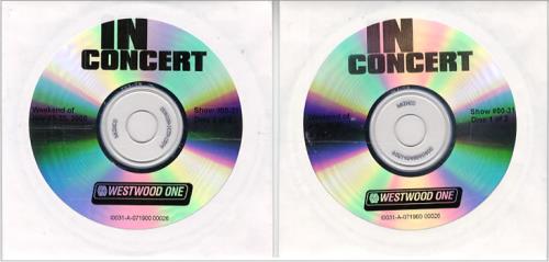 Dave Matthews Band In Concert 2 CD album set (Double CD) US DMB2CIN205710