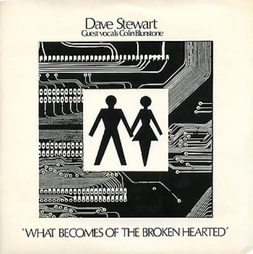 Dave Stewart & Barbara Gaskin What Becomes Of The Broken Hearted - 1st 7" vinyl single (7 inch record / 45) UK D.B07WH297548