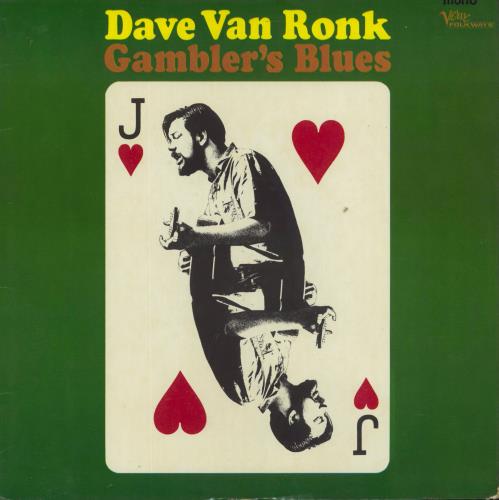 Dave Van Ronk Gambler's Blues vinyl LP album (LP record) UK DVRLPGA831742