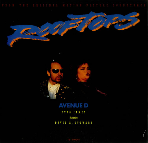 David A. Stewart Avenue D 12" vinyl single (12 inch record / Maxi-single) UK STE12AV86164