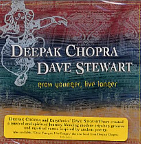 David A. Stewart Grow Younger, Live Longer CD album (CDLP) US STECDGR206794