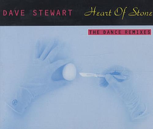 David A. Stewart Heart Of Stone The Dance Mixes CD single (CD5 / 5") German STEC5HE36595