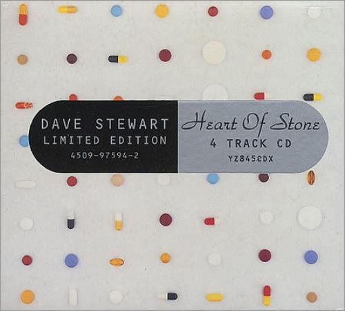 David A. Stewart Heart Of Stone 2-CD single set (Double CD single) UK STE2SHE404861