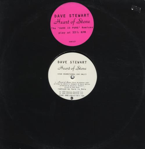 David A. Stewart Heart of Stone 12" vinyl single (12 inch record / Maxi-single) UK STE12HE429869