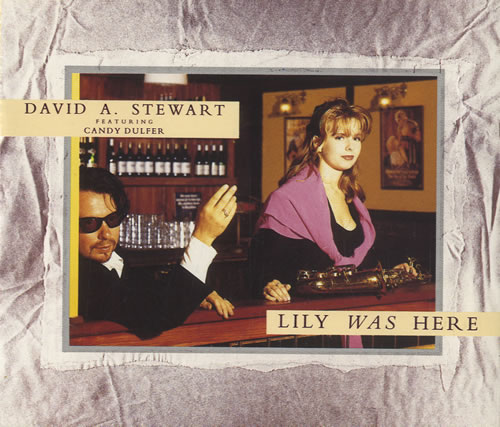 David A. Stewart Lily Was Here CD single (CD5 / 5") German STEC5LI112611