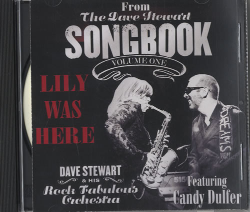 David A. Stewart Lily Was Here CD-R acetate US STECRLI450081