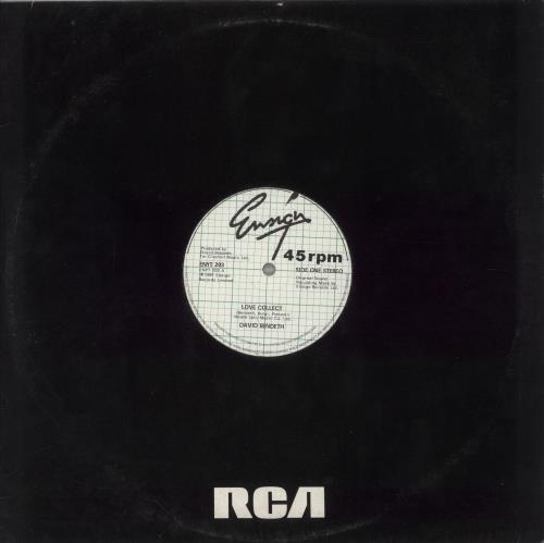 David Bendeth Love Collect 12" vinyl single (12 inch record / Maxi-single) UK EJ512LO860535