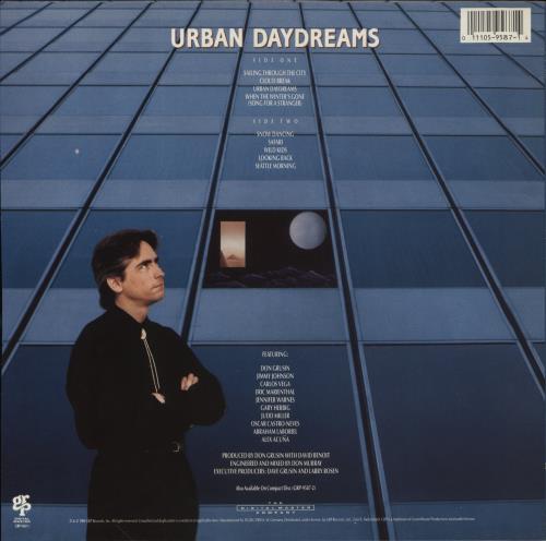 David Benoit Urban Daydreams vinyl LP album (LP record) US DBNLPUR855291