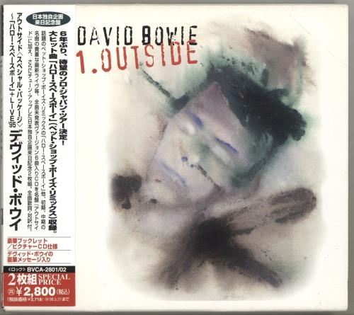 David Bowie 1. Outside - Special Edition 2 CD album set (Double CD) Japanese BOW2COU596314