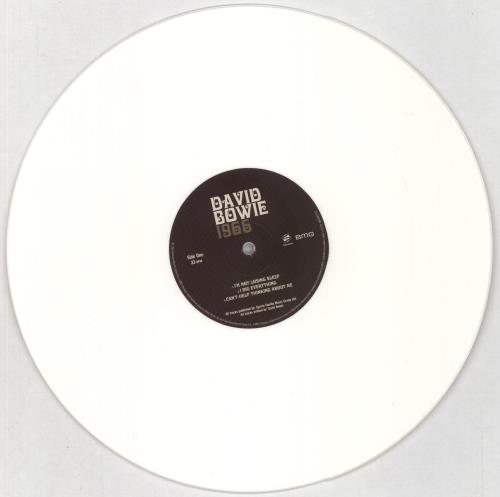 David Bowie 1966 - White Vinyl - RSD vinyl LP album (LP record) UK BOWLPWH766982
